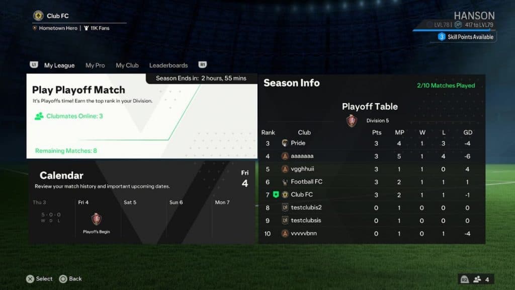 EA FC 24 new Pro Clubs features: Crossplay, League Seasons, Club Identity -  Dexerto