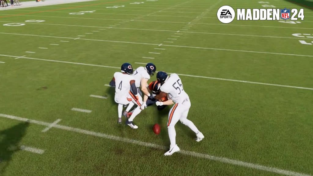 How to strip the ball in Madden 24