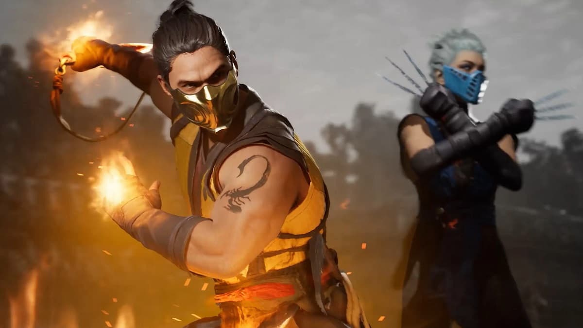 Scorpion and Frost in Mortal Kombat 1