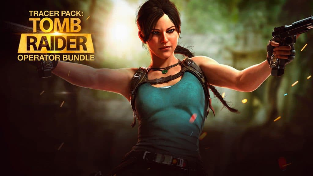 Tomb Raider's Lara Croft bundle in MW2 and Warzone 2