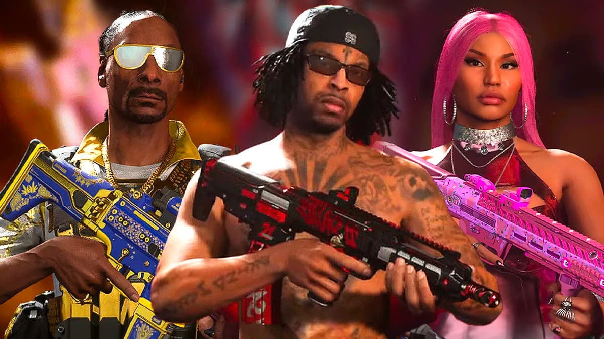 Snoop Dogg, 21 Savage, and Nicki Minaj Operators in Warzone 2 and MW2