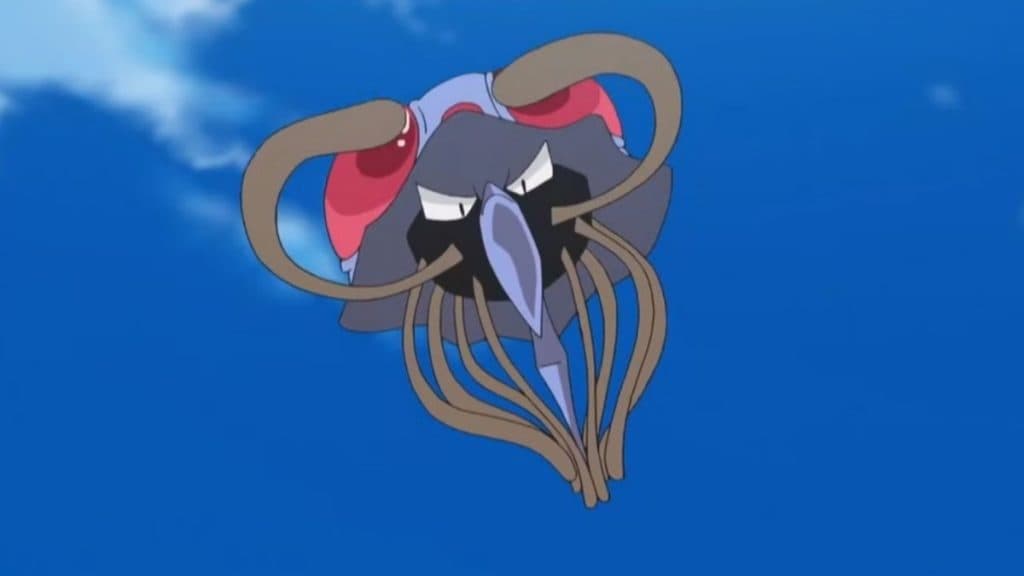 In anime pokemon go tentacool spotlight hour evolution tentacruel.
