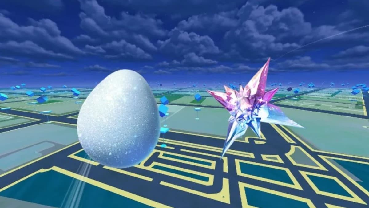 pokemon go lucky egg and star piece image with game background