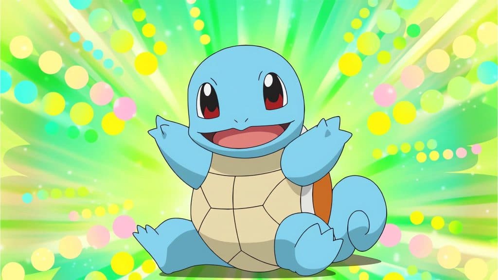 Squirtle in Pokemon.