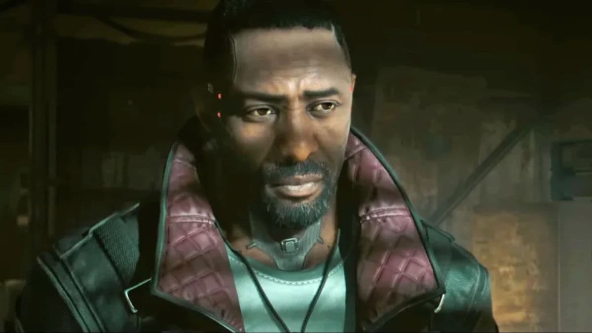 Idris Elba's Solomon Reed in Cyberpunk 2077 Phantom Liberty