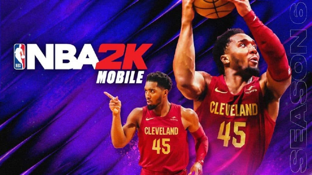 Donovan Mitchell as NBA 2K Mobile Season 6 cover star