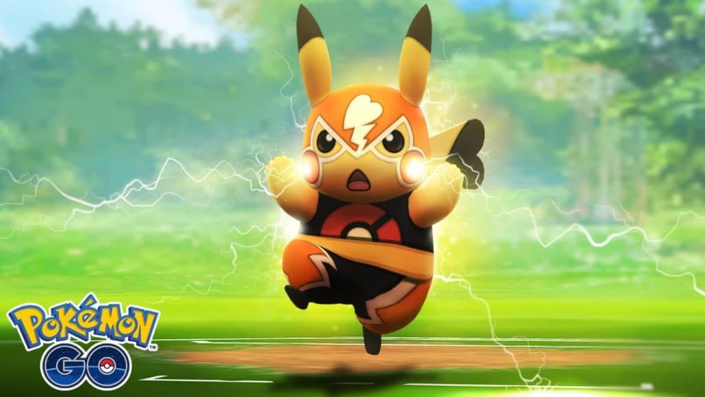 pokemon go pikachu libre promo image