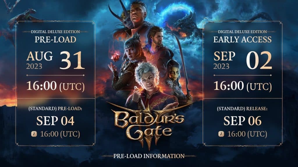 Baldur's Gate 3 - Official PlayStation 5 Release Date - N4G