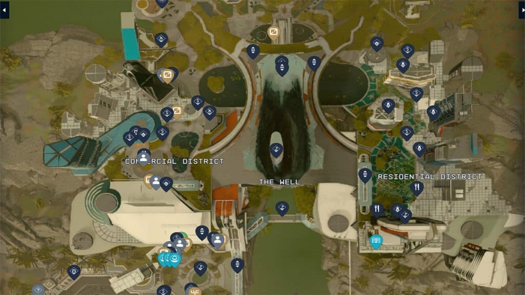 New Atlantis interactive map mapgenie