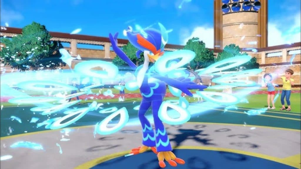 pokemon go quaquaval in the battlefield from scarlet and violet