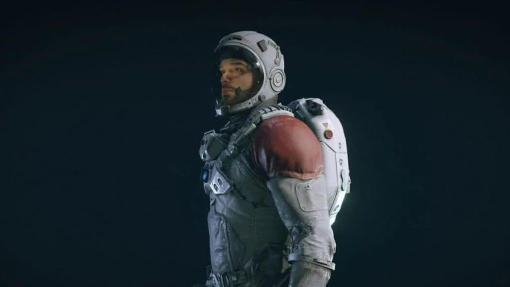 starfield character in spacesuit