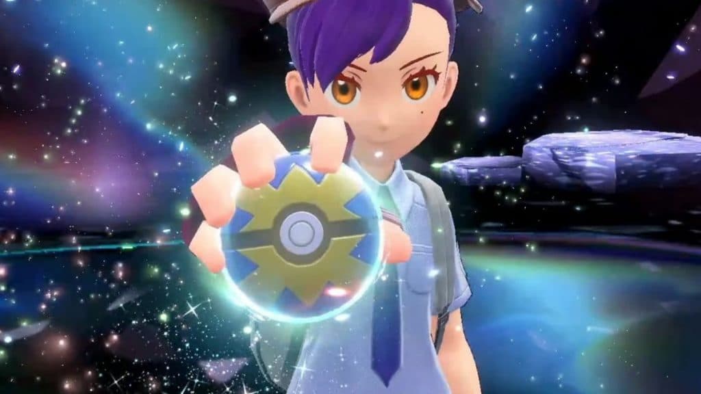 quick ball in pokemon scarlet and violet 7-star raid battle