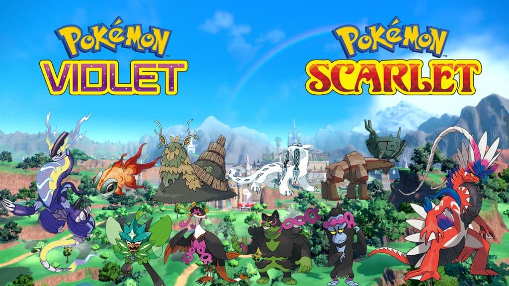 All Legendary Pokemon in Pokemon Scarlet & Violet