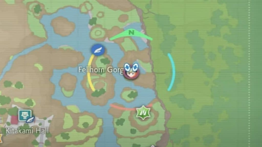 pokemon scarlet and violet teal mask dlc prism scale location on kitakami island map