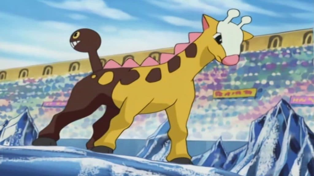 pokemon go spotlght hour species girafarig in battle