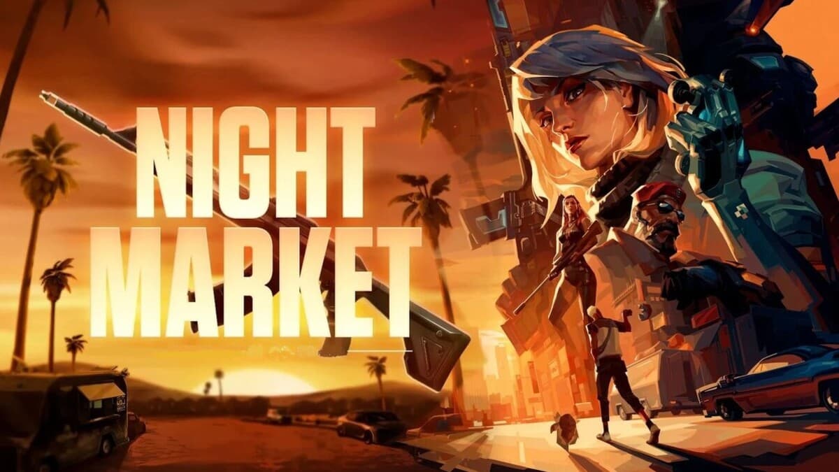 Night Market poster for Valorant