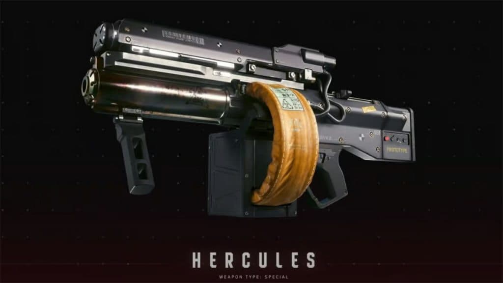 Hercules Special weapon in Cyberpunk 2077 Phantom Liberty
