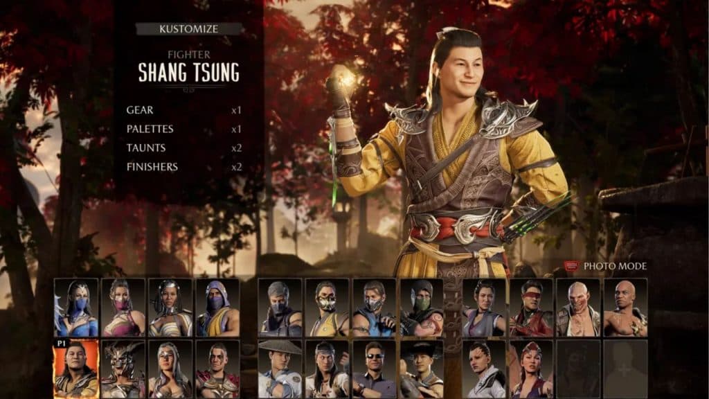 Shang Tsung Mortal Kombat 1
