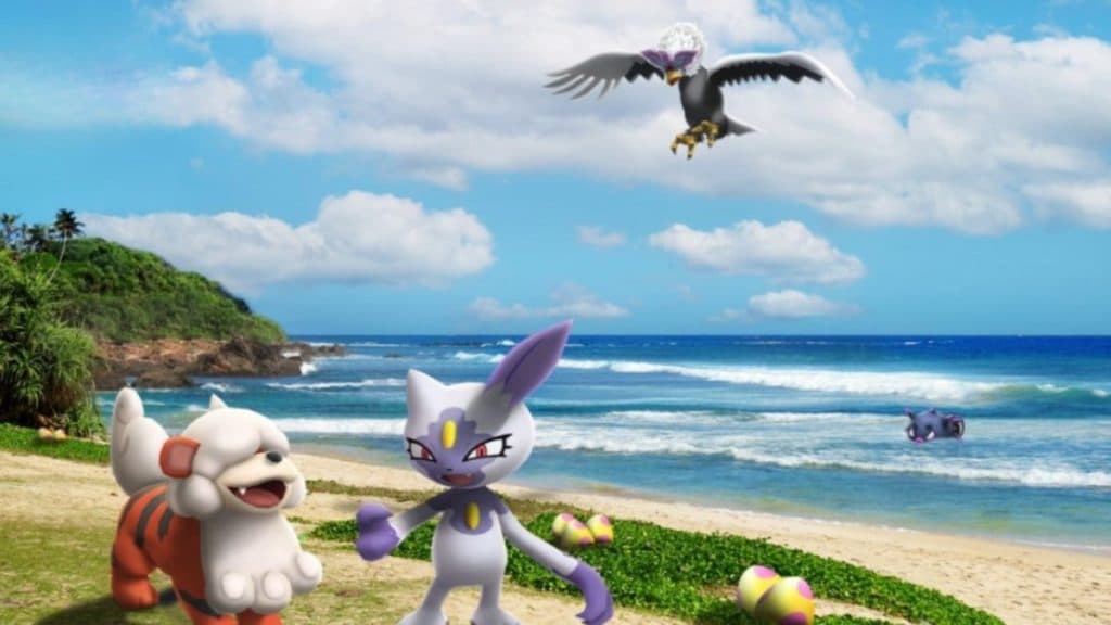 pokemon go out to play event hisuian species image