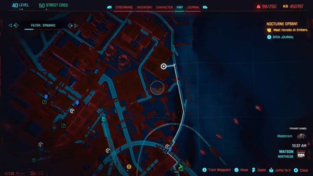 Map Cyberpunk 2077 2.0