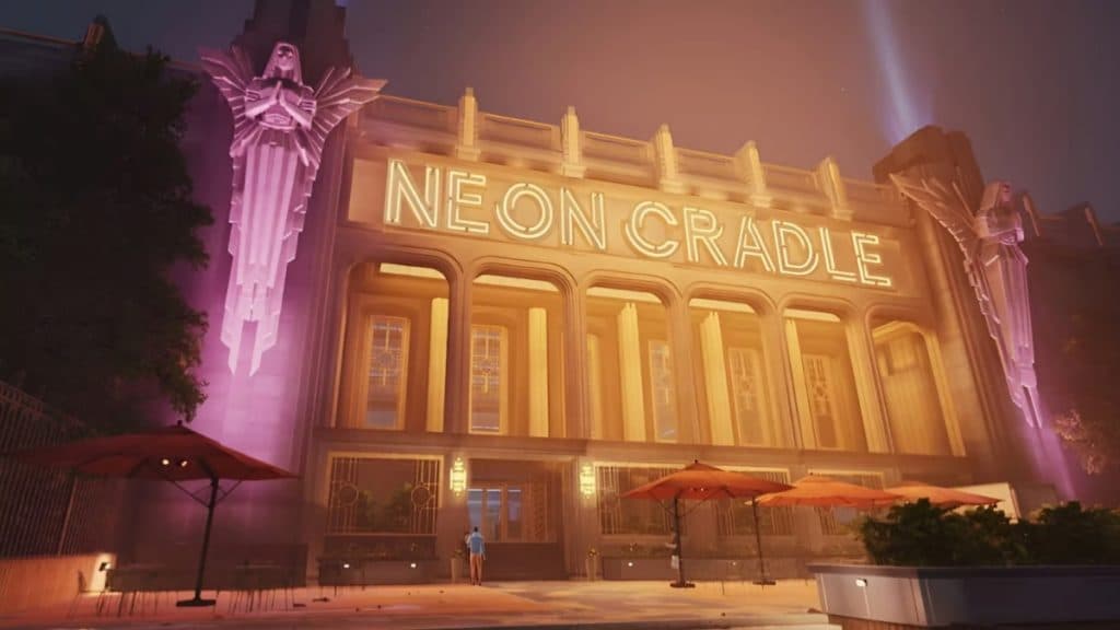 The Neon Cradle nightclub in Payday 3.