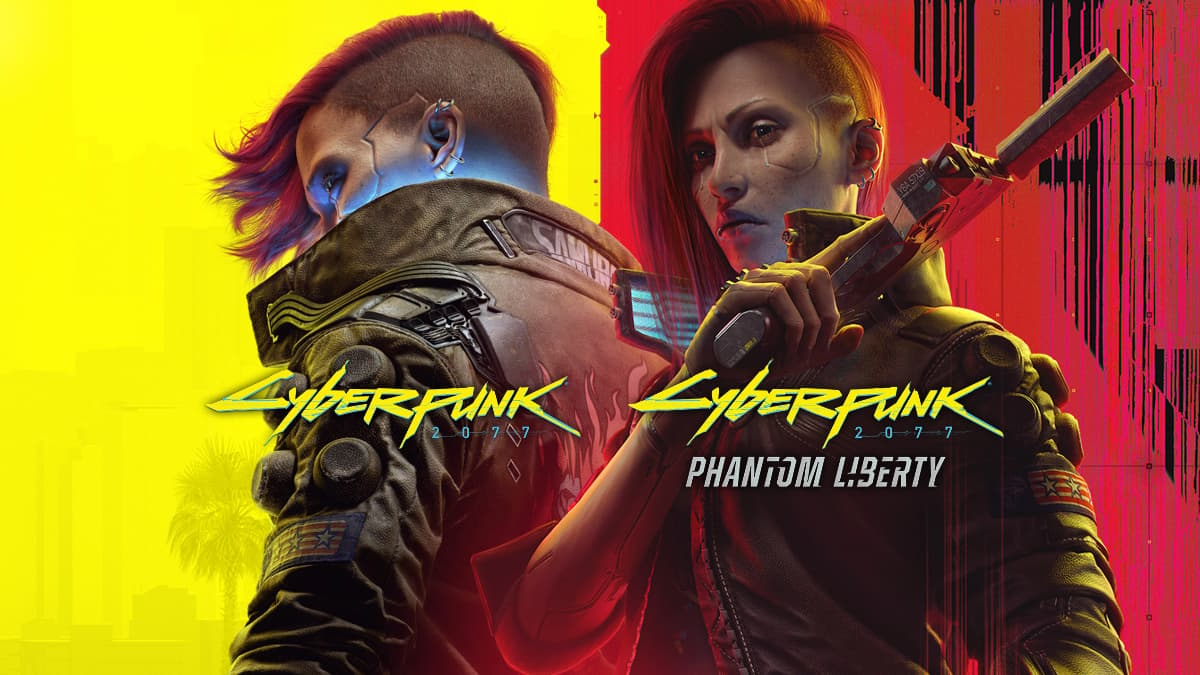 Cyberpunk 2077 and Cyberpunk 2077 Phantom Liberty cover art