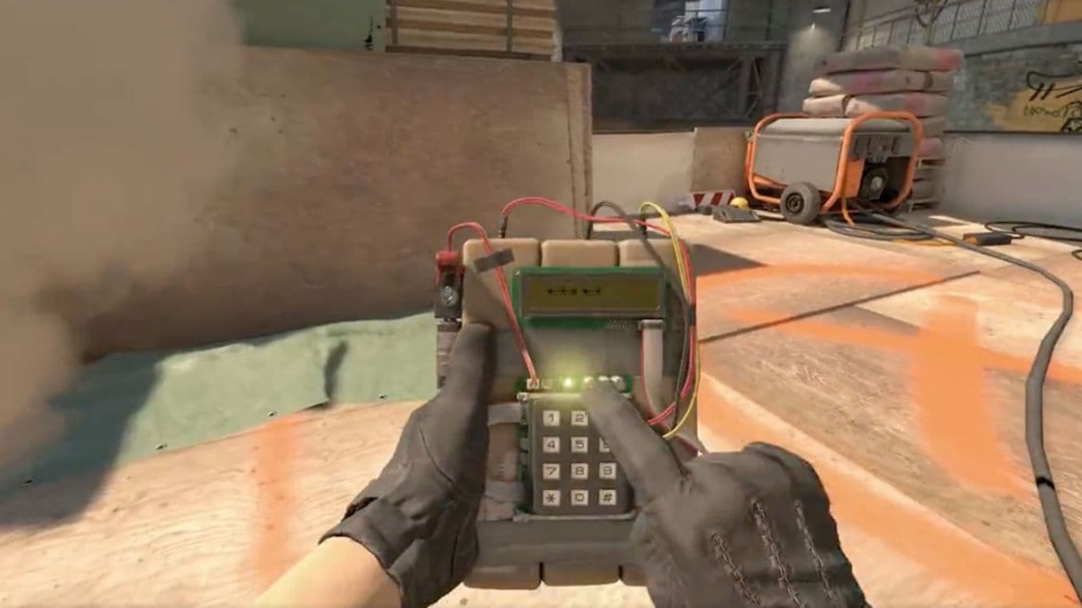 counter-strike-2 player using the bomb console