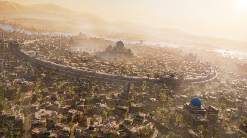 A shot of Baghdad in Assassin's Creed Mirage