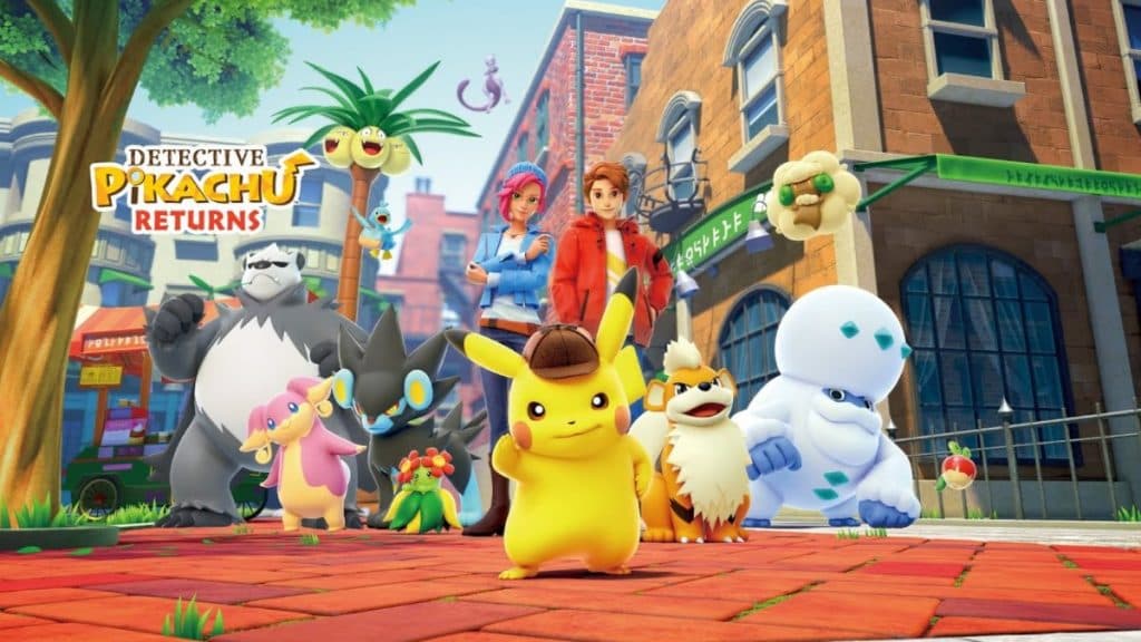 Pokemon Go Specie Detective Pikachu restituisce l'immagine promozionale