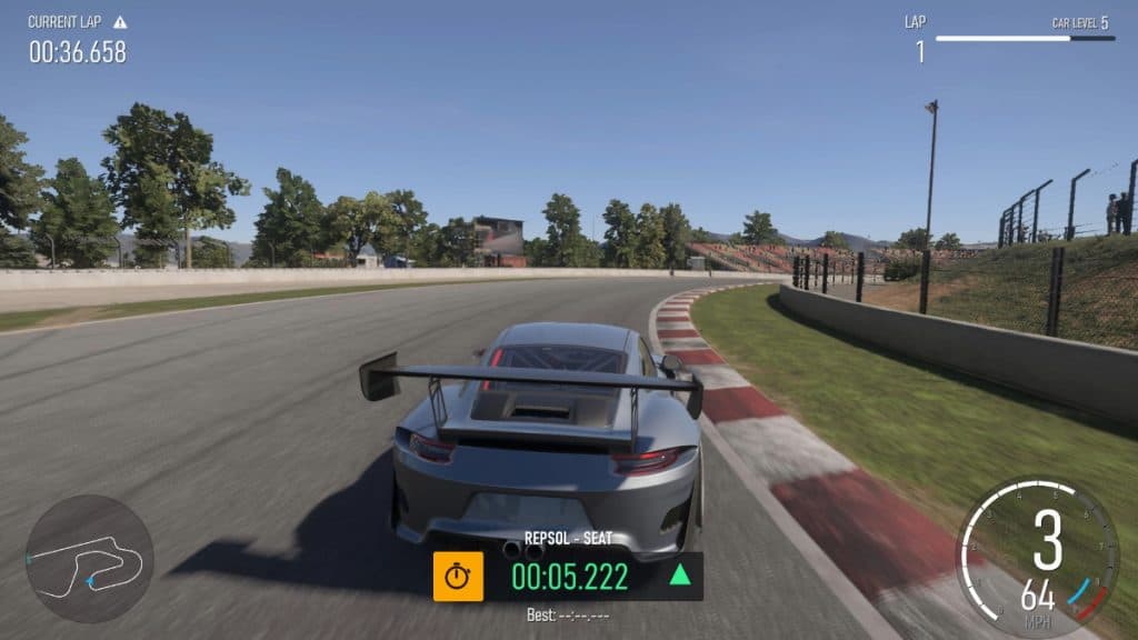 Segment Scores in Forza Motorsport