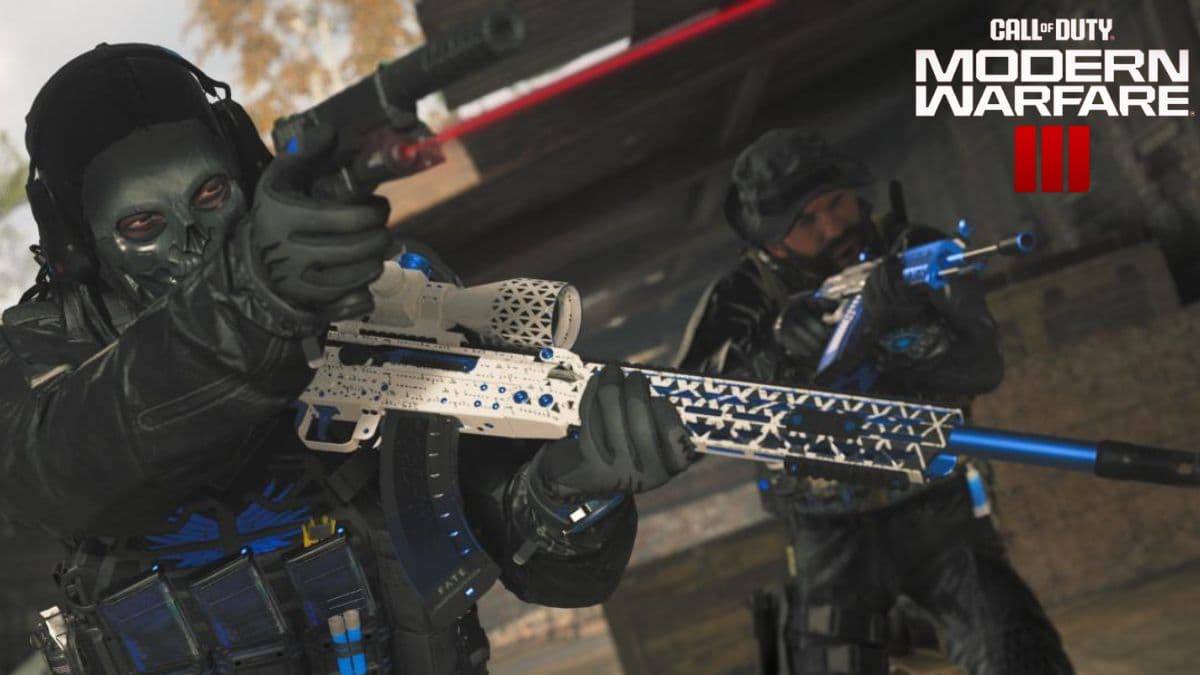 Modern Warfare 3 Operator using Marksman Rifle.