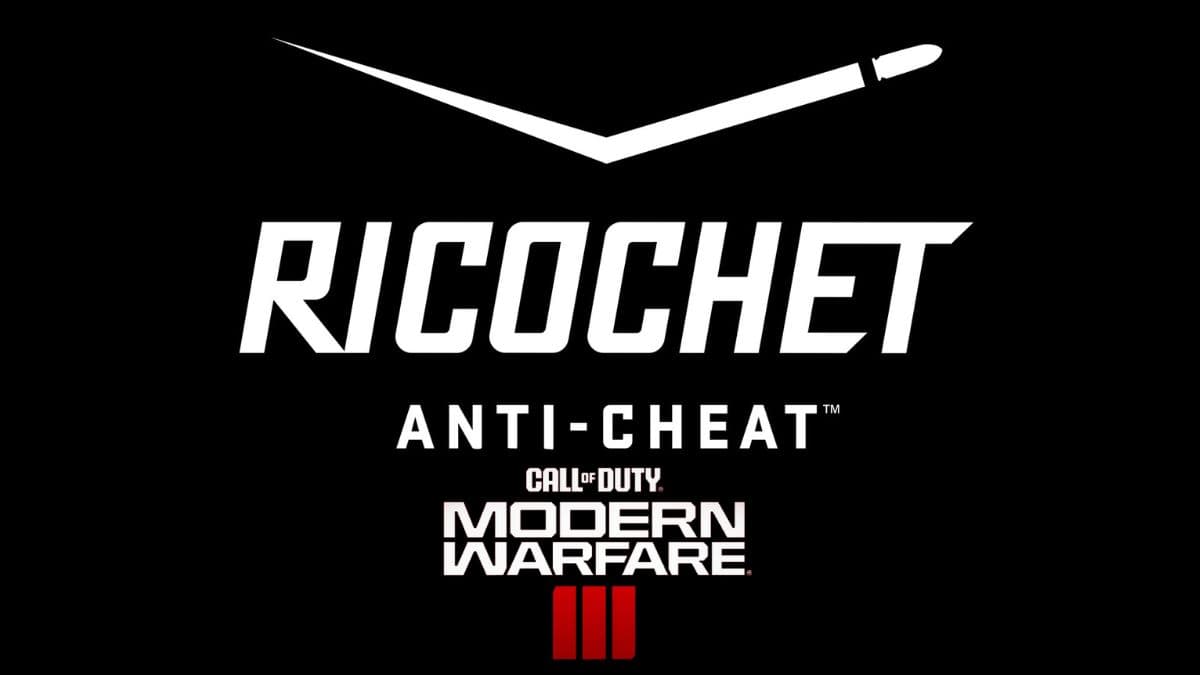 Ricochet anti-cheat and Modern Warfare 3 logos