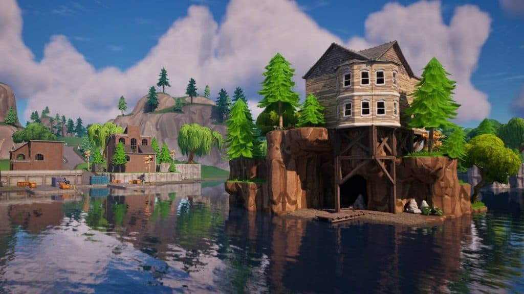 Loot Lake in Fortnite Chapter 1
