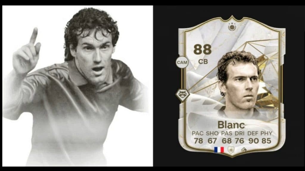 Icon Laurent Blanc in EA FC 24