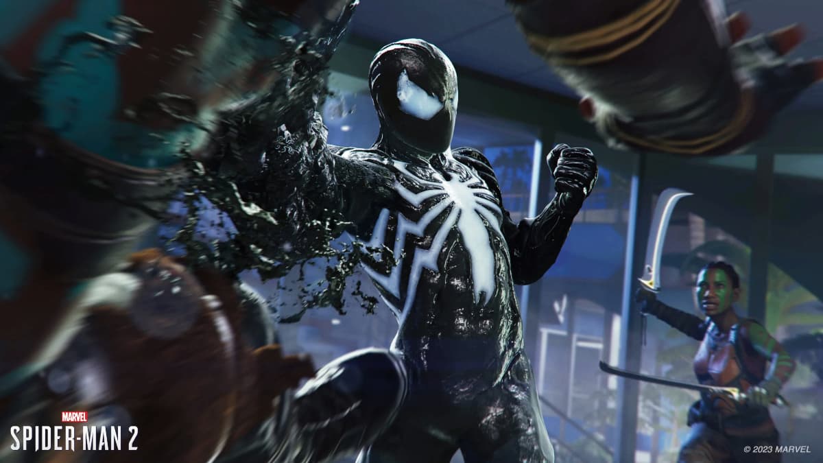Symbiote Suit in Spider-Man 2