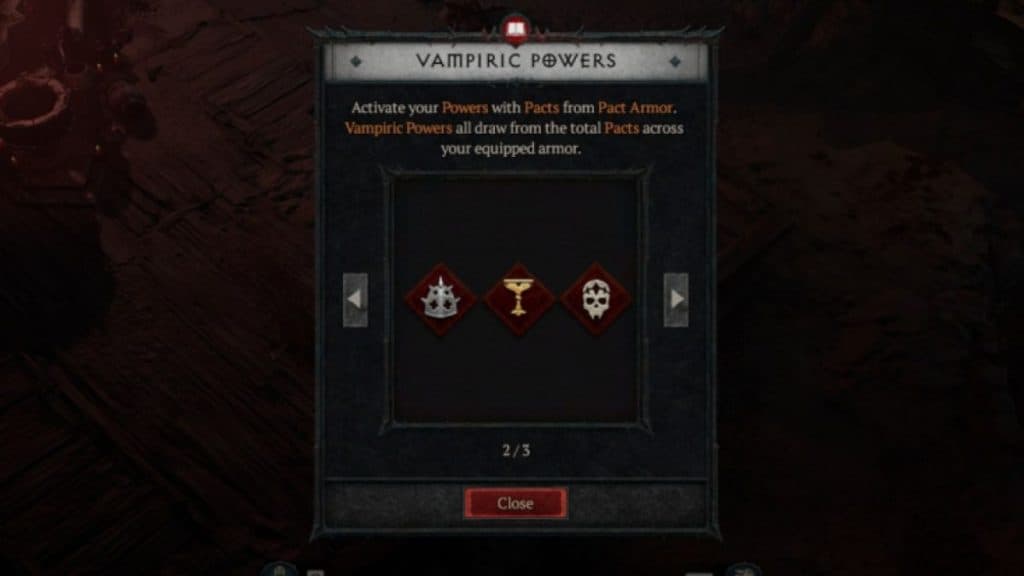 Three types of Pacts in Diablo 4 Season 2