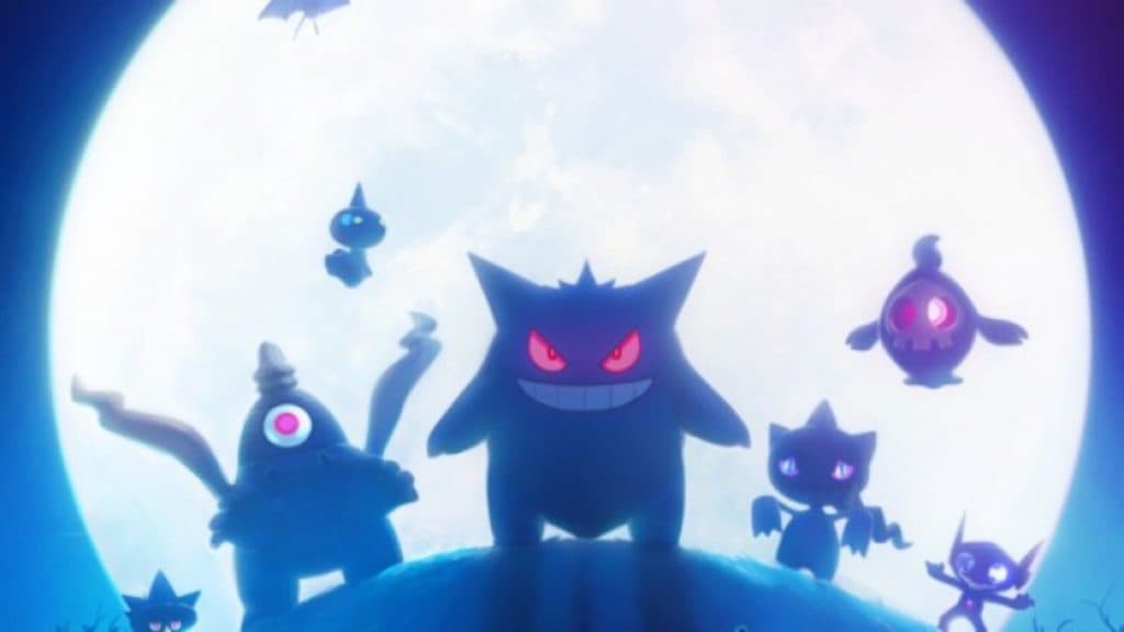 pokemon go ghot-type species in halloween event
