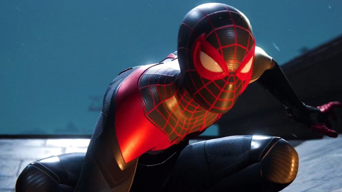Spider-Verse suit in Spider-Man Miles Morales