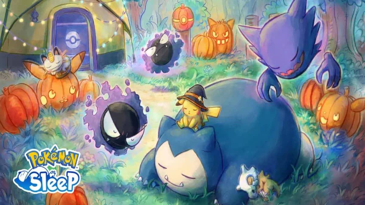 pokemmon sleep halloween event 2023 promo image