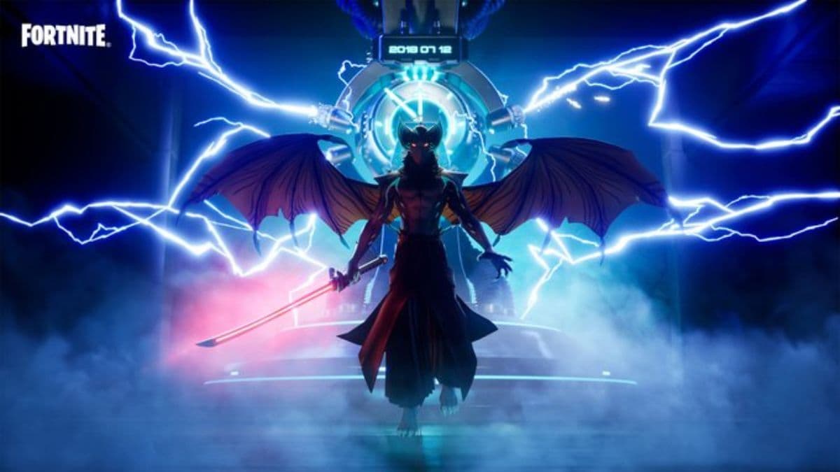 Kaido Thorn with time machine in Fortnite Chapter 4 Season 5 teaser.