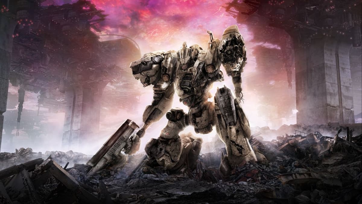 A Mech in Armored Core 6.