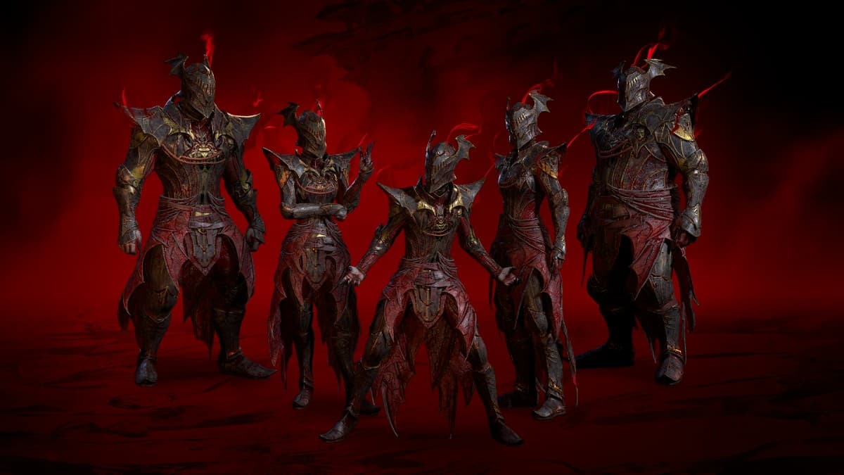 Diablo 4 Season of Blood armor