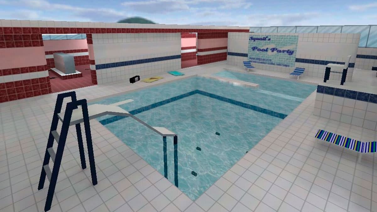 Counter-Strike 1.6 Poolparty custom map