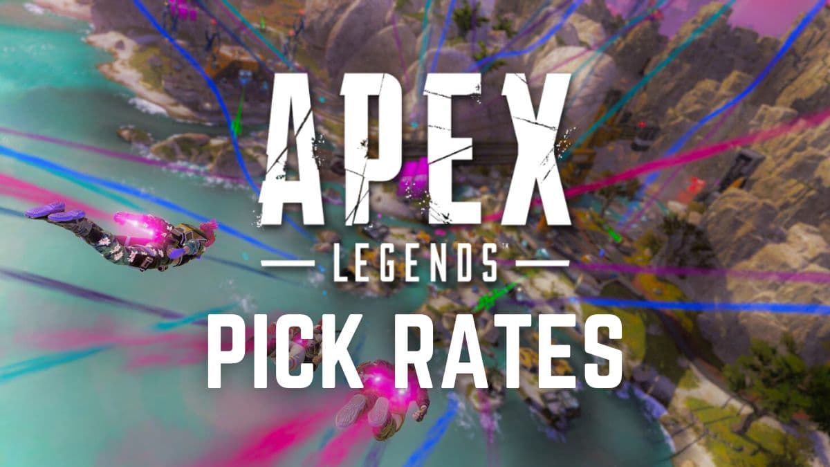 apex legends logo and season 19 art with pick rates title
