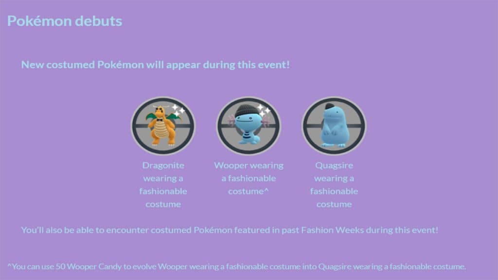 Costumed Pokemon Fashion Week 2023