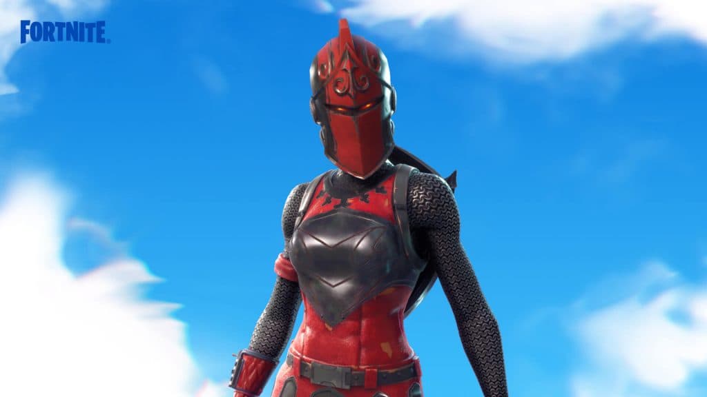 Red Knight outfit in Fortnite