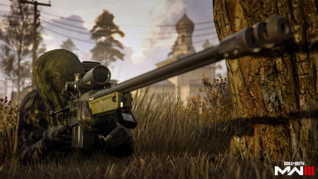 Sniper on Modern Warfare 3 wasteland map