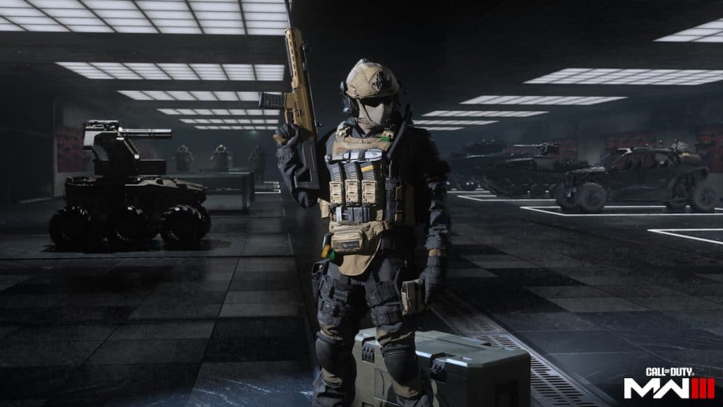 MW3 Operator in armory