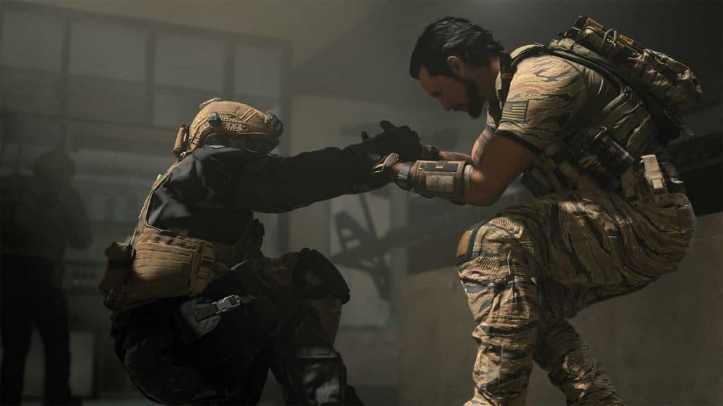 Koa King picking up player in MW3 and Warzone.