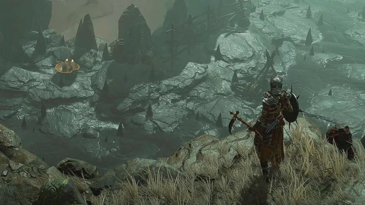 Diablo 4 character in Fractured Peaks